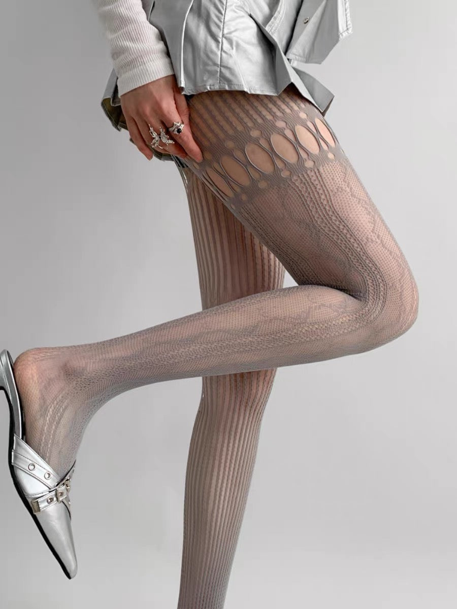 Lace Mesh Stocking