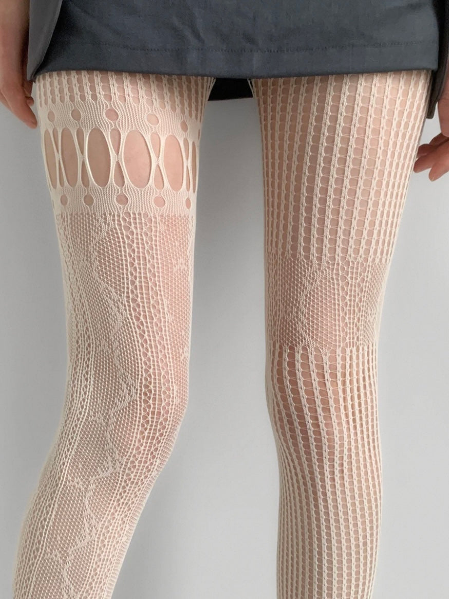 Lace Mesh Stocking