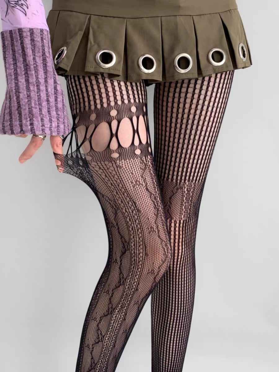 Lace Mesh Stocking