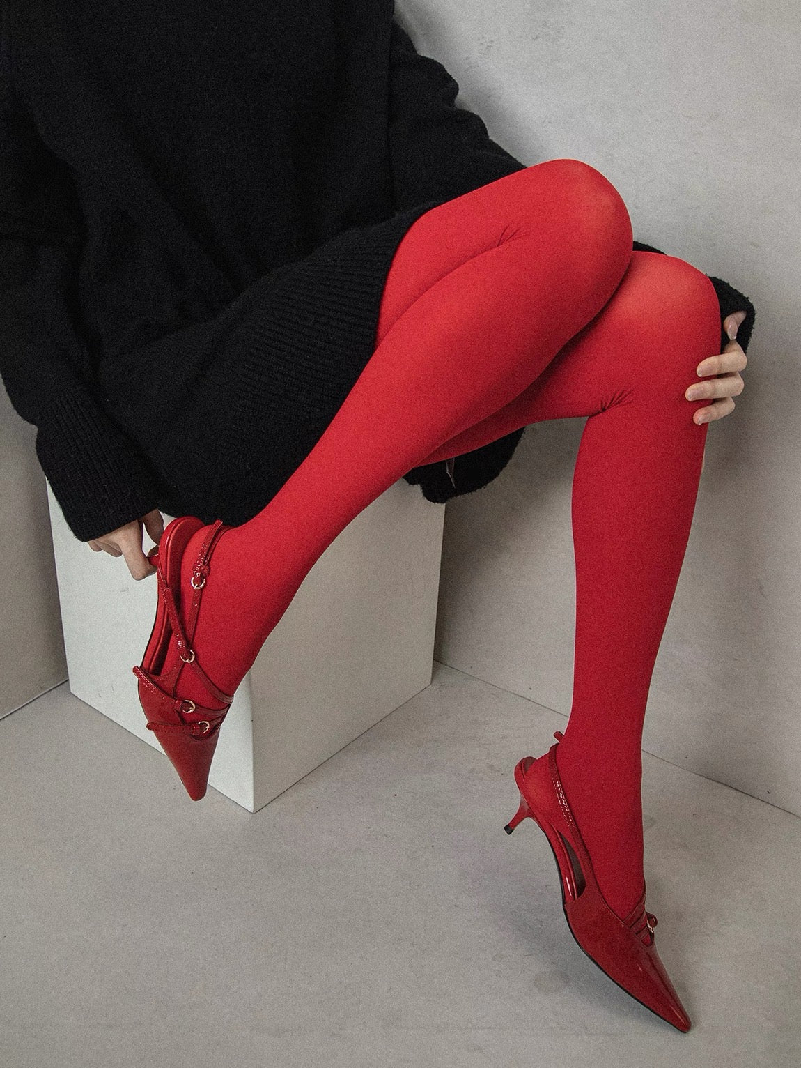 Solid Matte Stocking